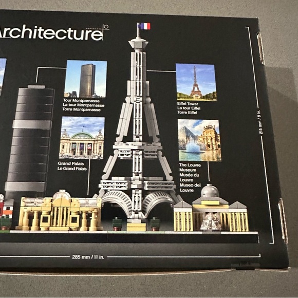 LEGO Architecture Paris Skyline 21044 – Eiffel Tower – New in Box - Picture 7 of 8